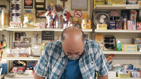 sneak attack what GIF by Kim's Convenience