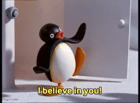 You Can Do It GIF by Pingu