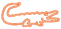 Neon Orange Sticker by University of Florida