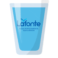 agualafonteoficial saúde agua saudavel copo Sticker