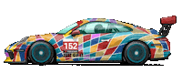 Car Racing Sticker by kneapolitan