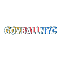 music festival Sticker by GOV BALL NYC