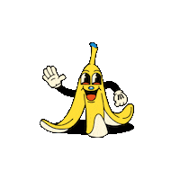 PeteTheMonkeyFestival banana pete petethemonkey pete the monkey Sticker