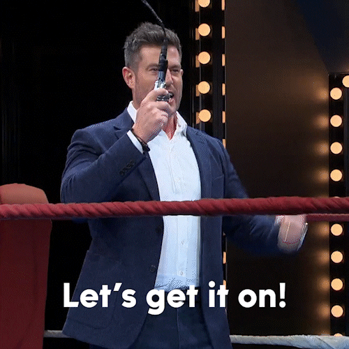 Lets Get It Wrestling GIF by The Bachelorette