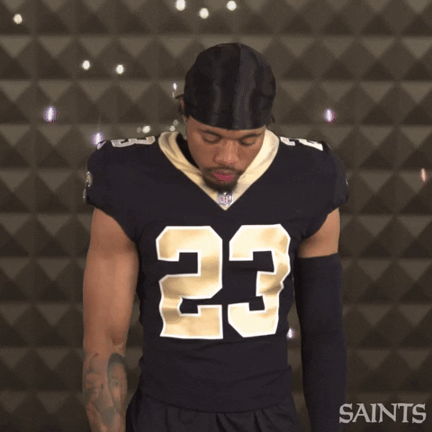 Nfl Go Saints GIF by New Orleans Saints