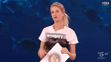 Bye Bye Ciao GIF by Isola dei Famosi