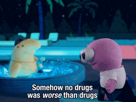Drugs Withdraw GIF by Adult Swim