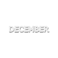 December Sticker