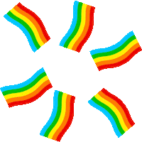 Rainbow Magic Sticker by Ritter Sport Italia