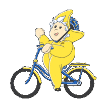 Loop Bike Sticker by Sternenbruecke