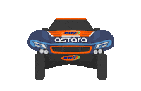 Run Dakar Sticker by KH-7