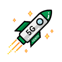 space fly Sticker by oppomobileau