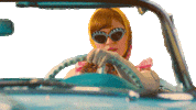 Car Smile Sticker by Allison Ponthier