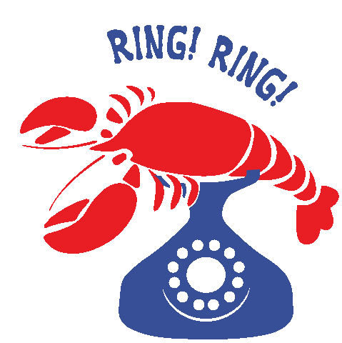 dionnedesign phone ring call me telephone Sticker
