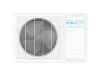 FutureFm air conditioning aircon facilities management shop fitting Sticker