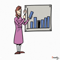 drawify happy woman women people GIF