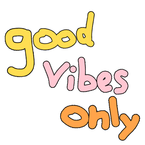 good vibes love Sticker by EpicStun