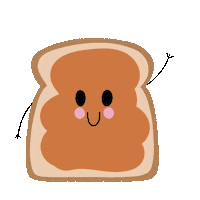 Good Morning Bread Sticker by Ceroseisocho