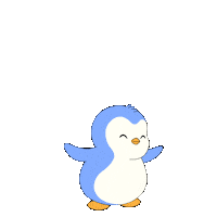 Excited Lets Go Sticker by Pudgy Penguins