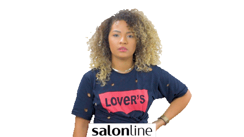 girl ugh Sticker by Salon Line
