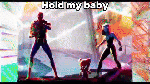 Peter Parker Baby GIF