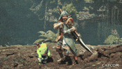 Video Game Kick GIF by CAPCOM