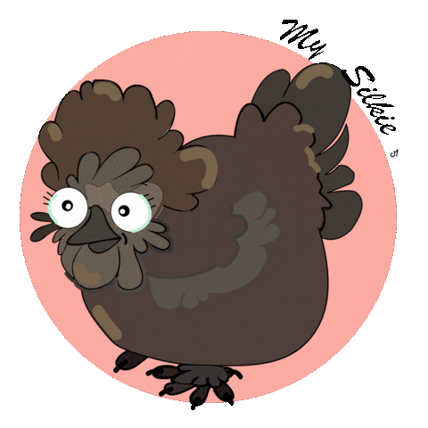 Chickens_gang love chickens poule chickensgang Sticker