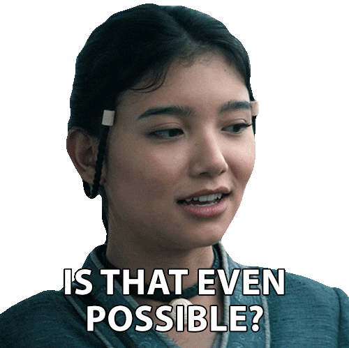 Is That Even Possible Avatar The Last Airbender Sticker by NETFLIX