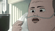 Sick Health GIF by Adult Swim