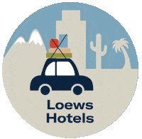 Road Trip Love Sticker by Loews Hotels