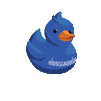 KidsCanSwim duck kcs kidscanswim blueduck Sticker
