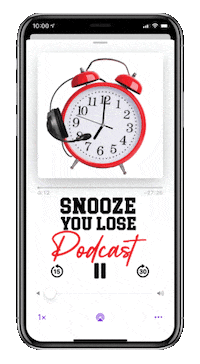 Snooze You Lose Uncle Joe Sticker by The Black Bookie