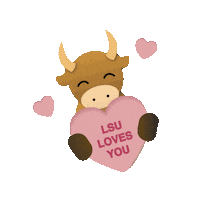 Lsu Toro Sticker by LokerStudentUnion