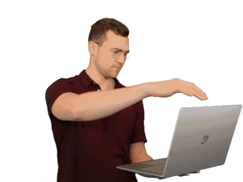 Laptop Marlin Sticker by PMI- Performance Marketing Institut