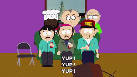 mr. mackey drinking GIF by South Park 