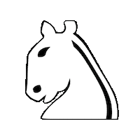 Chess Piece Sticker by chesschess.io