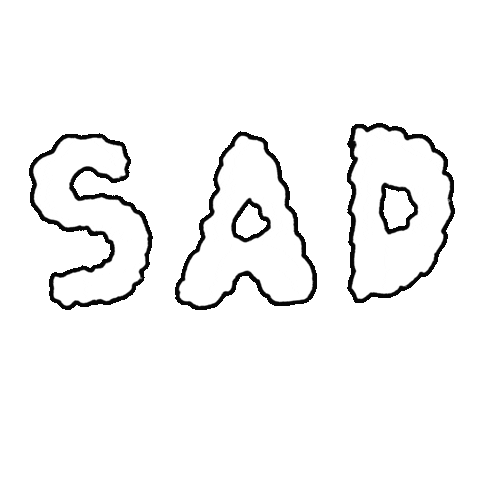 Sad Mood Sticker
