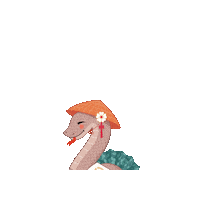 Illustration Snake Sticker