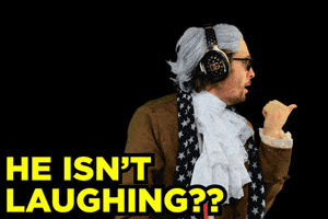 Not Funny Straight Face GIF