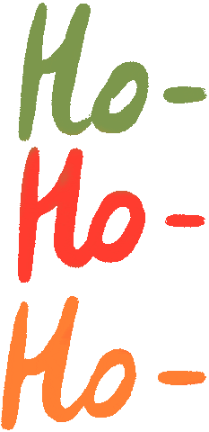 New Year Christmas Sticker