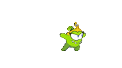Aha Wow Sticker by Om Nom