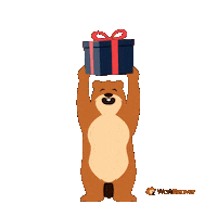 Excited Happy Birthday Sticker by WorkBeaver
