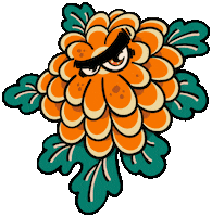 Flower Tattoo Sticker by Fivust