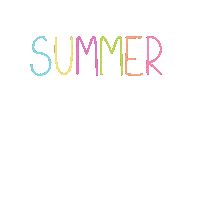 Melting Heat Wave Sticker