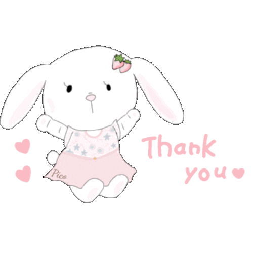 Thank You Sticker by Pico