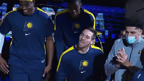 Tj Mcconnell GIF by Indiana Pacers