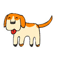 thaioconde dog cachorro cao auau Sticker