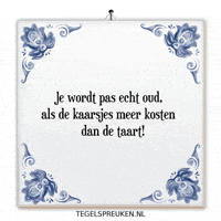 Wijsheid Genieten GIF by Tegelspreuken.nl