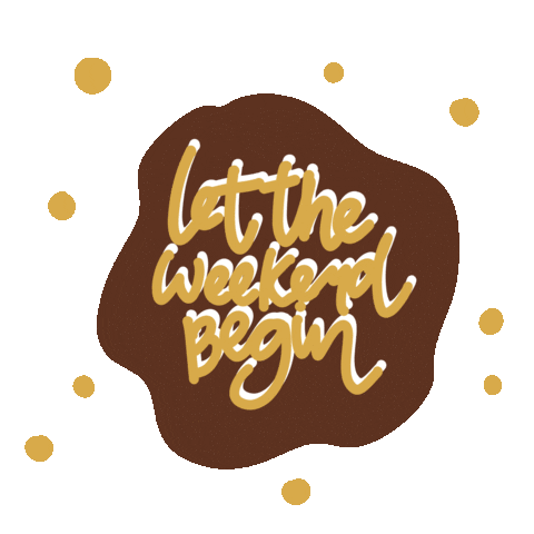 Weekend Sticker by eerseart
