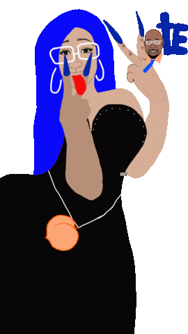 Sexy Cardi B Sticker